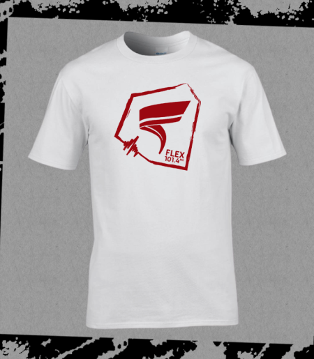 White T-Shirt with Large Logo - Image 3