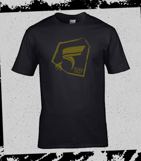 Black T-Shirt with large Logo - Image 5