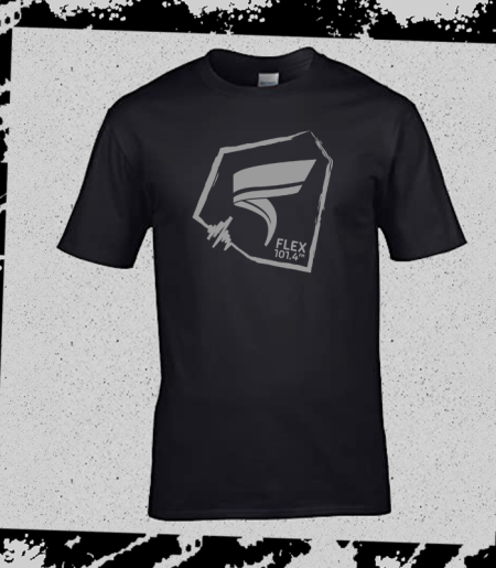 Black T-Shirt with large Logo - Image 4