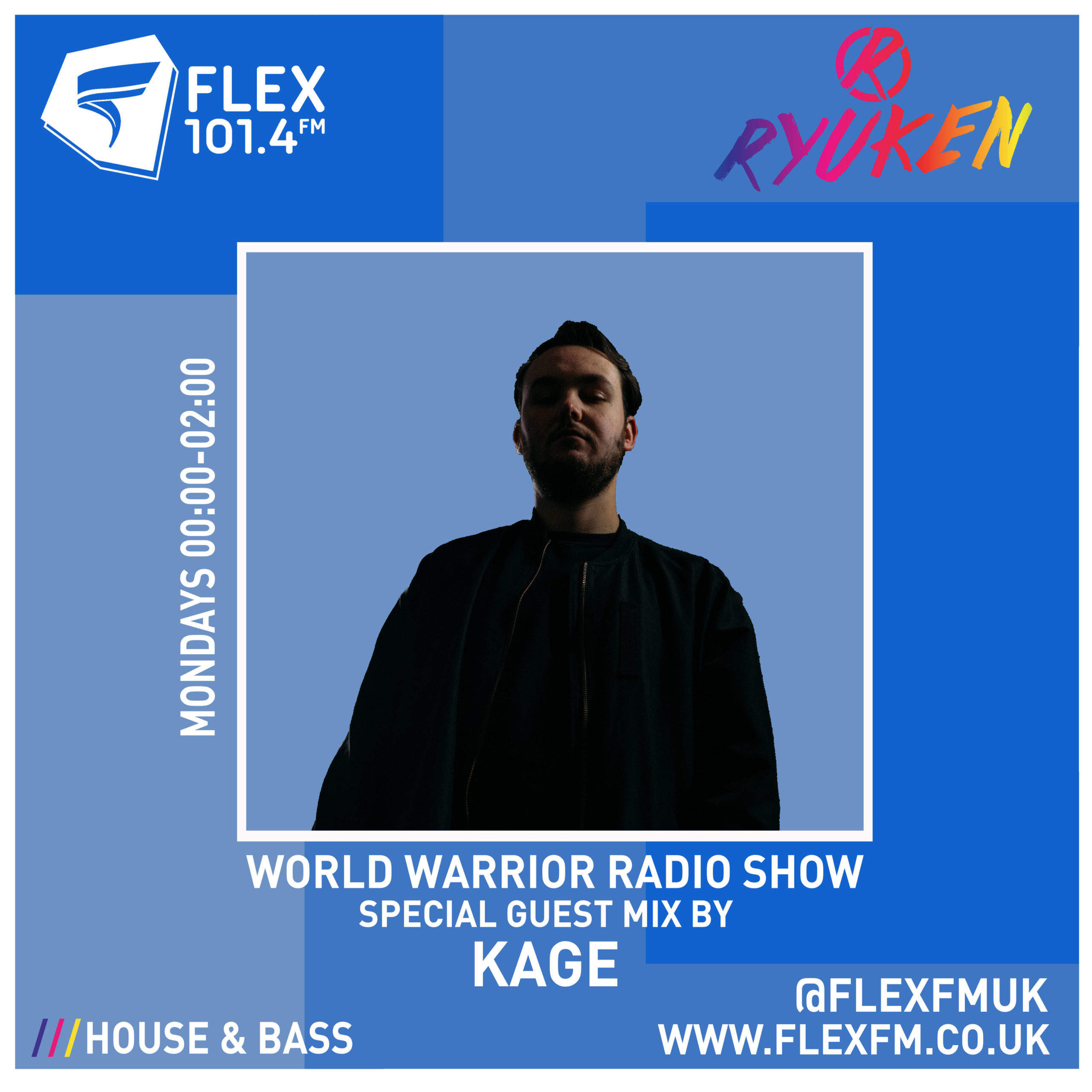 Kage guest mix with Ryuken – Monday 29th June – 00:00-02:00